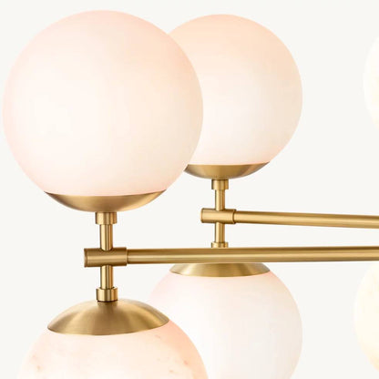 Aurella Globe Float Linear Chandelier