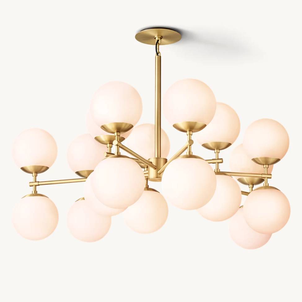 Aurella Globe Float Linear Chandelier