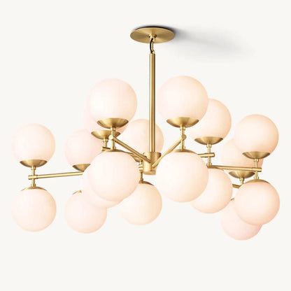 Aurella Globe Float Linear Chandelier