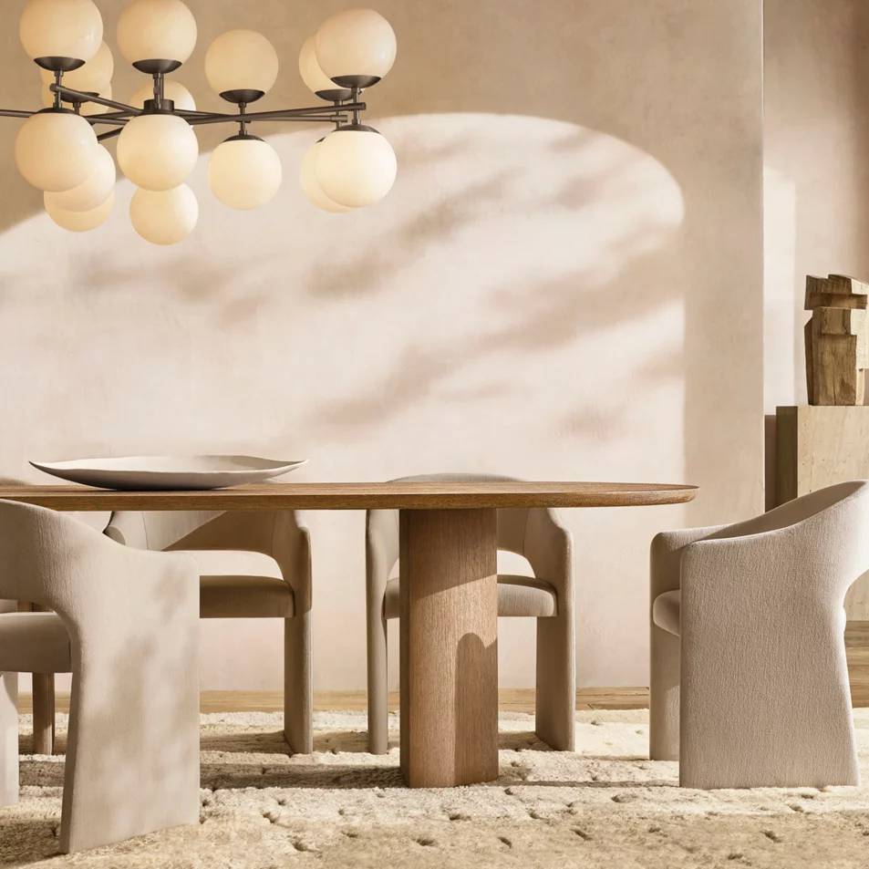 Aurella Globe Float Linear Chandelier