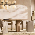 Aurella Globe Float Linear Chandelier 52"