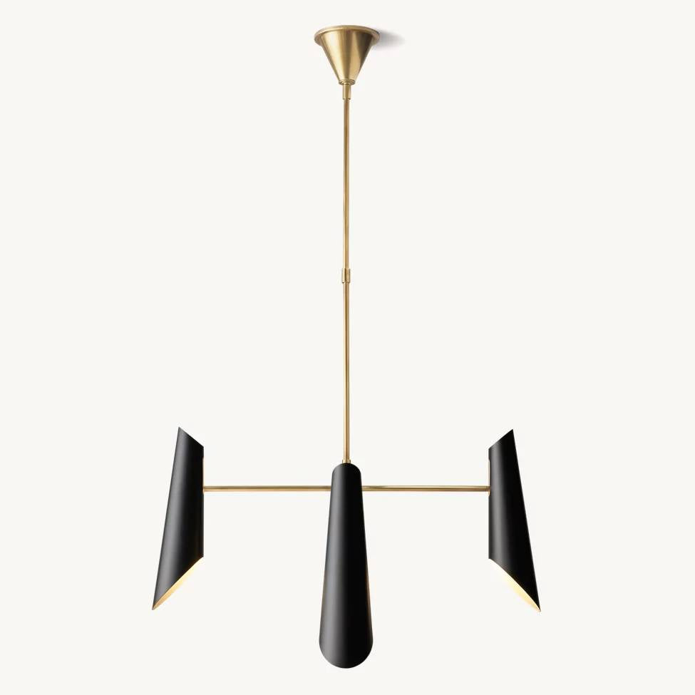 Virella Axis Tier Round Chandelier 50"