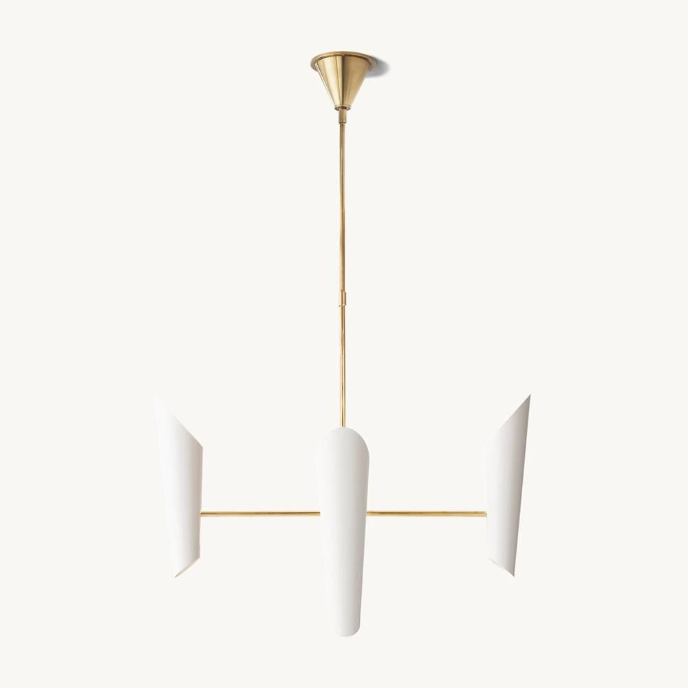 Virella Axis Tier Round Chandelier 50"