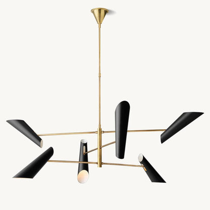 Virella Axis Tier Round Chandelier 68"