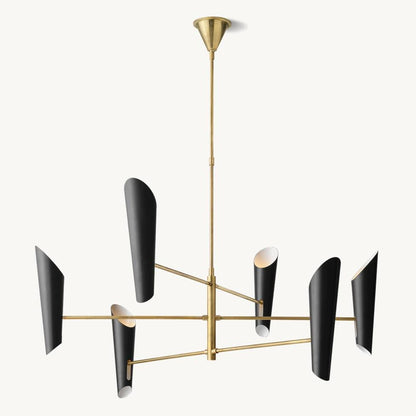 Virella Axis Tier Round Chandelier 68"