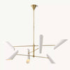 Virella Axis Tier Round Chandelier 68"