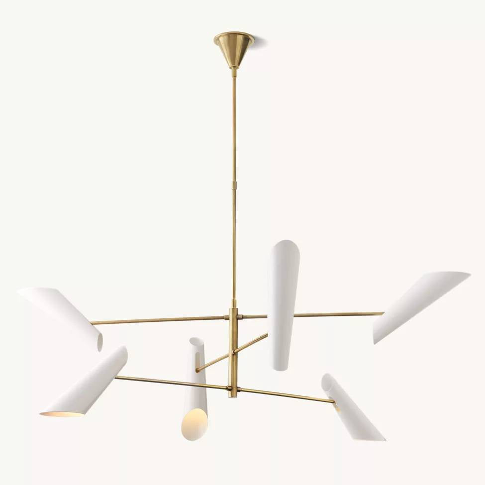 Virella Axis Tier Round Chandelier 68"