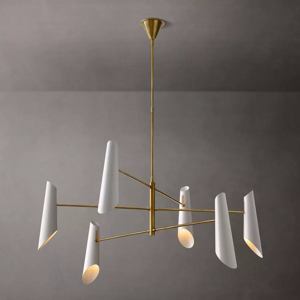 Virella Axis Tier Round Chandelier 68"