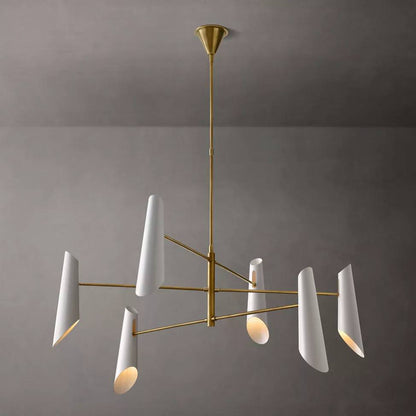 Virella Axis Tier Round Chandelier 68"