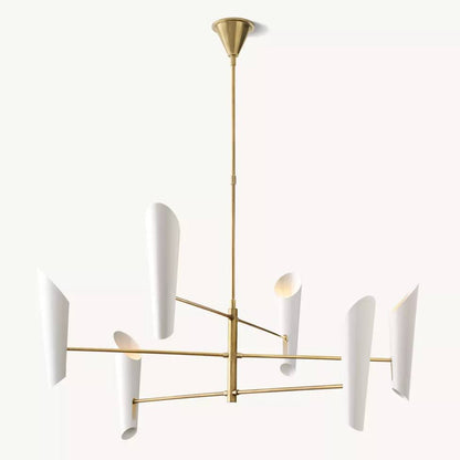 Virella Axis Tier Round Chandelier 68"