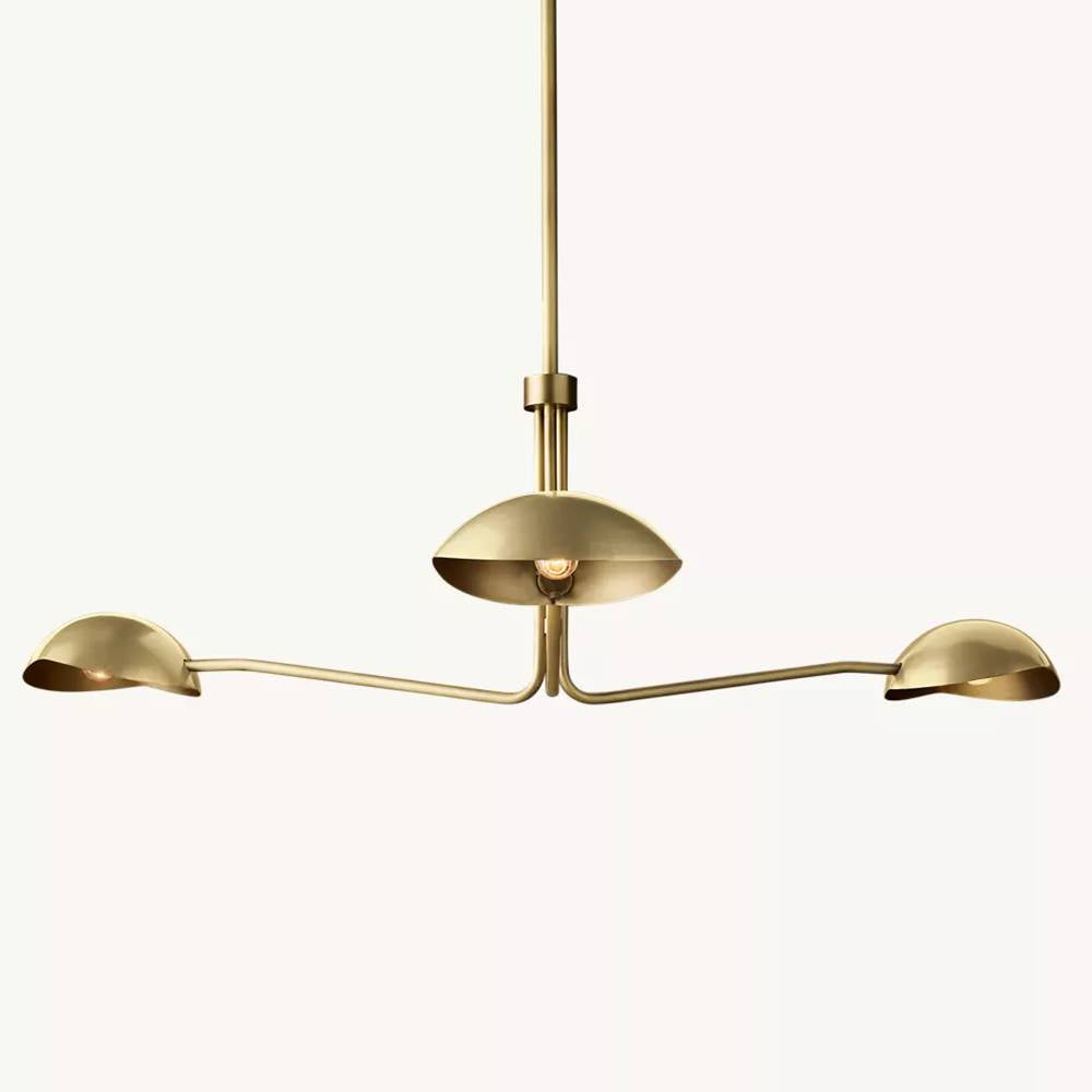Convessi Sculpted Flow Round Chandelier 48"