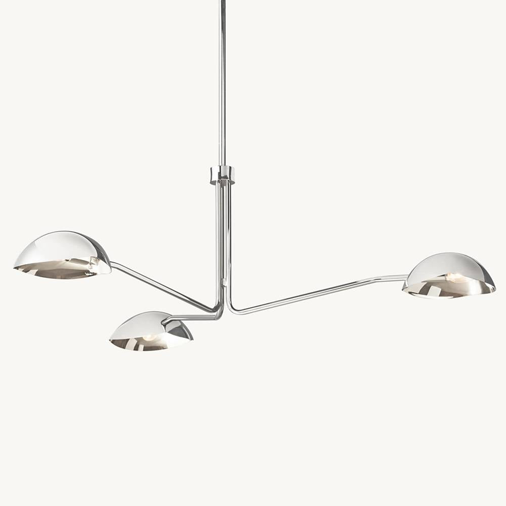 Convessi Sculpted Flow Round Chandelier 48"