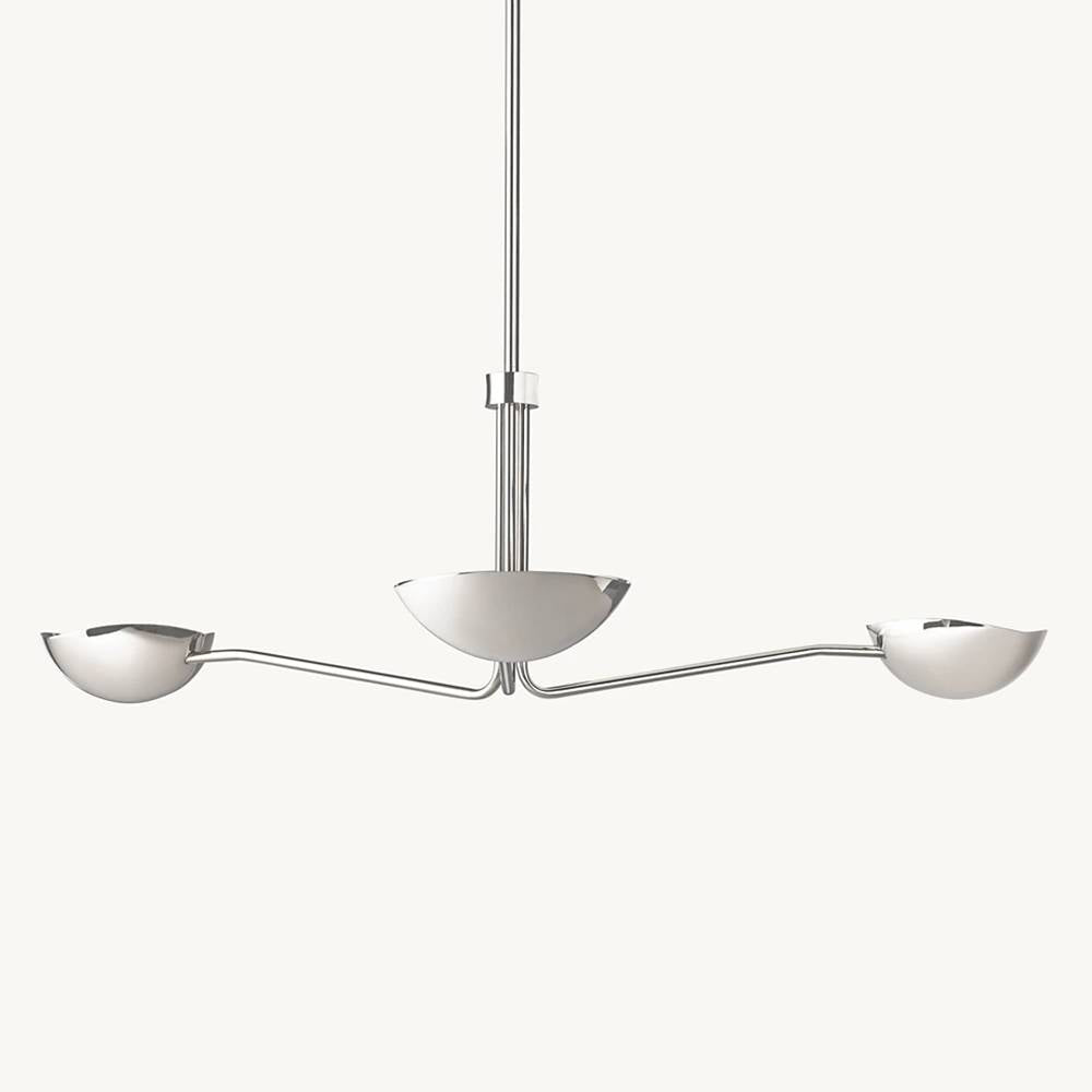 Convessi Sculpted Flow Round Chandelier 48"