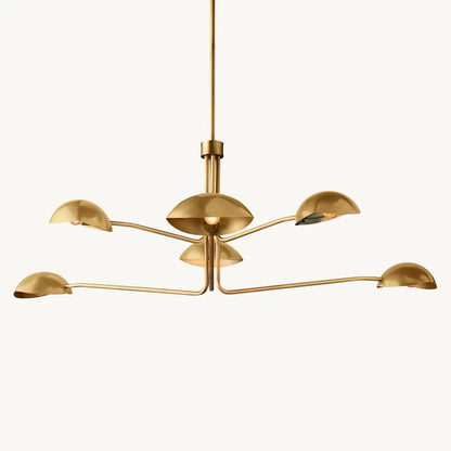 Convessi Sculpted Flow Round Chandelier 60"