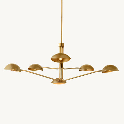 Convessi Sculpted Flow Round Chandelier 60"