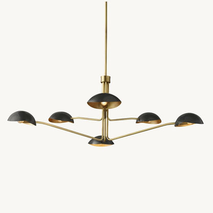 Convessi Sculpted Flow Round Chandelier 60"