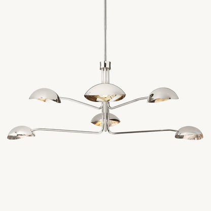 Convessi Sculpted Flow Round Chandelier 60"