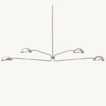 Convessi Sculpted Flow Linear Chandelier 72"