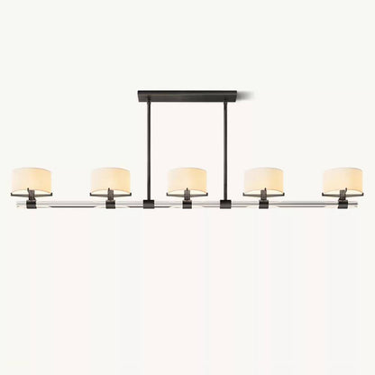 Truman Parallel Contour Linear Chandelier 72"