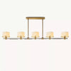 Truman Parallel Contour Linear Chandelier 72"