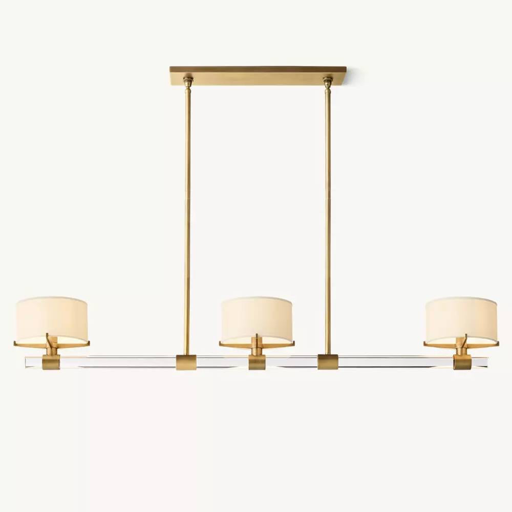 Truman Parallel Contour Linear Chandelier 54"