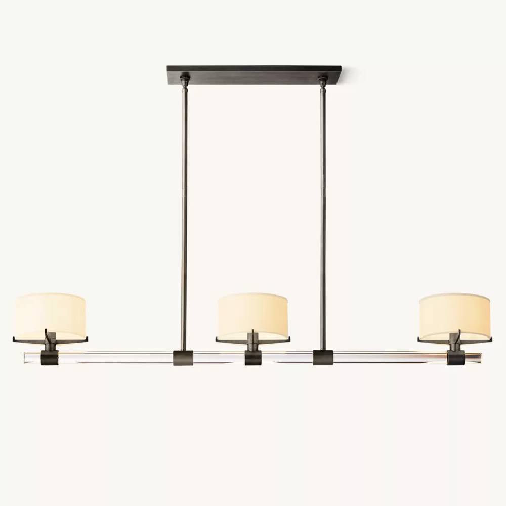 Truman Parallel Contour Linear Chandelier 54"