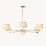 Truman Parallel Contour Round Chandelier 48"