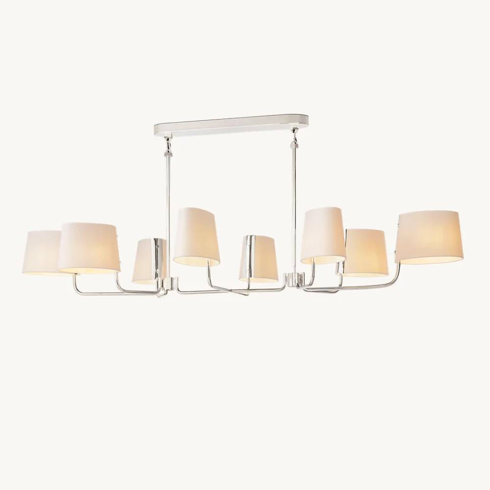 Martineau Classic Draft Linear Chandelier 72"