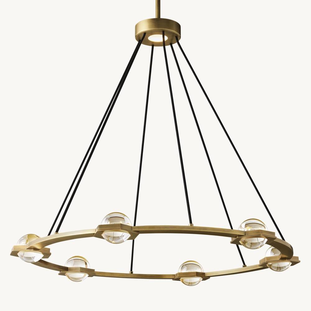 Eclatant Celestial Orbit Round Chandelier 36"