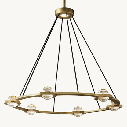 Eclatant Celestial Orbit Round Chandelier 36"