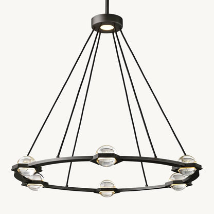 Eclatant Celestial Orbit Round Chandelier 36"