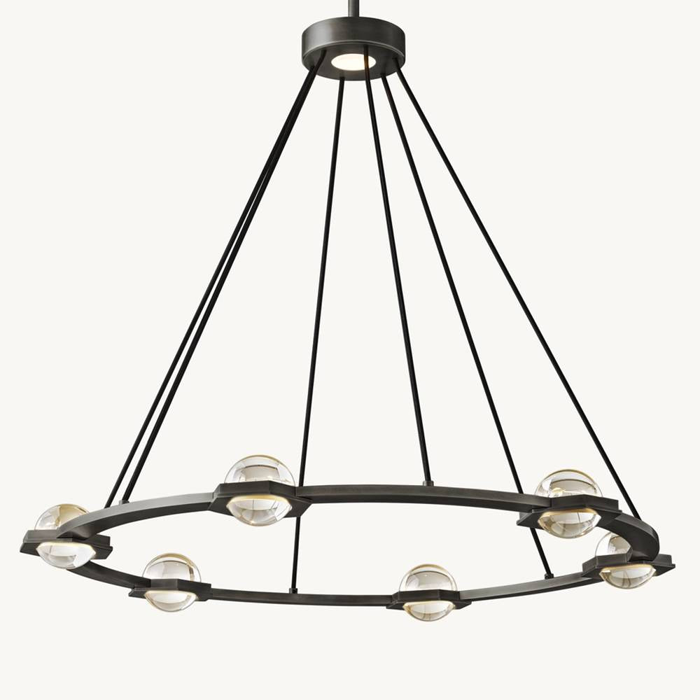 Eclatant Celestial Orbit Round Chandelier 36"