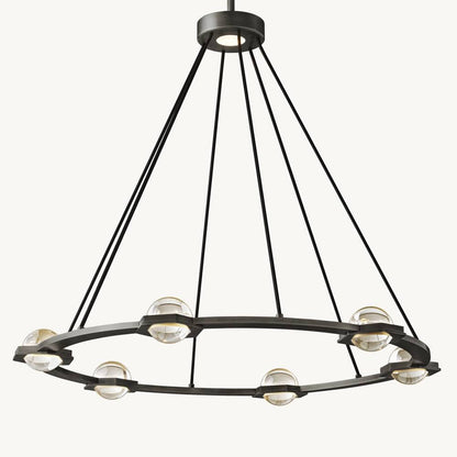 Eclatant Celestial Orbit Round Chandelier 36"