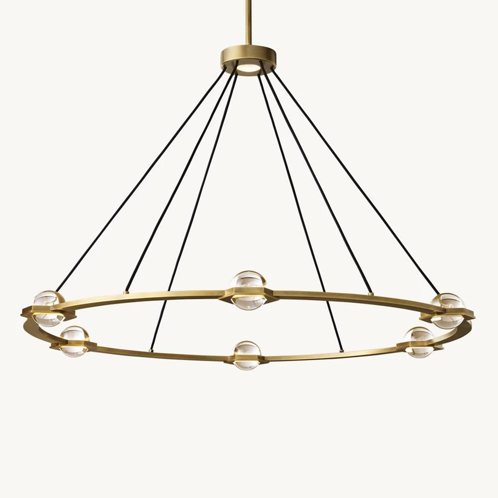 Eclatant Celestial Orbit Round Chandelier 48"