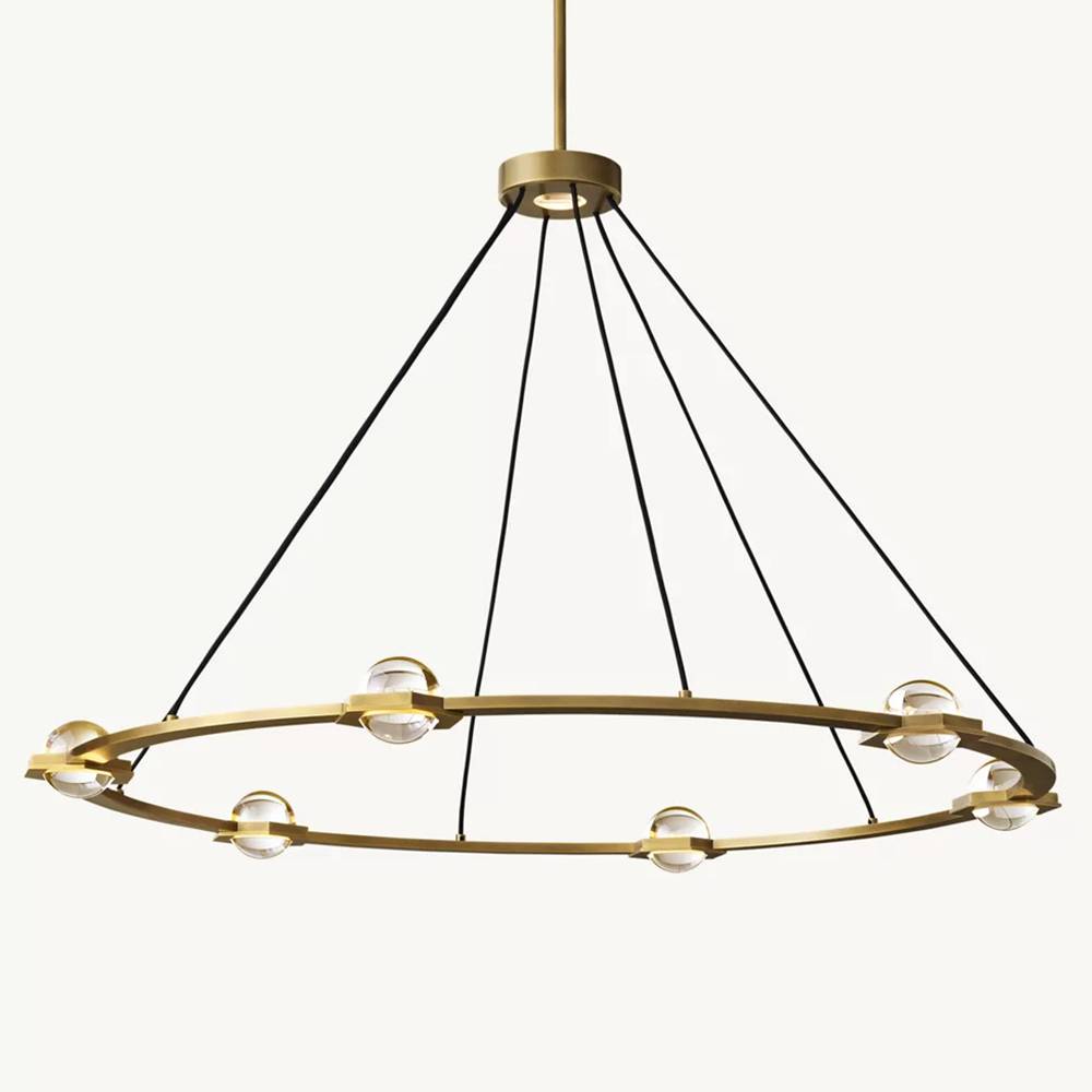 Eclatant Celestial Orbit Round Chandelier 48"