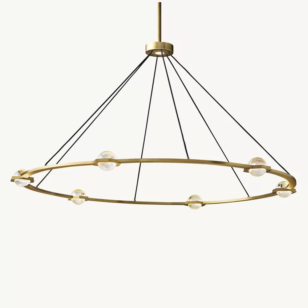 Eclatant Celestial Orbit Round Chandelier 60"