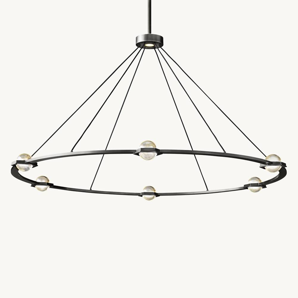 Eclatant Celestial Orbit Round Chandelier 60"