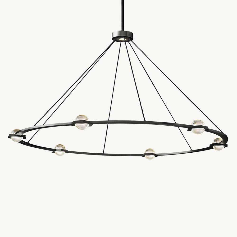Eclatant Celestial Orbit Round Chandelier 60"