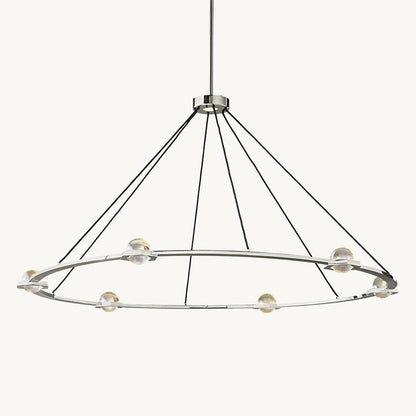 Eclatant Celestial Orbit Round Chandelier 60"