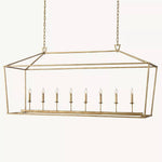 Carrick English Openwork Rectangular Chandelier 72"