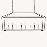 Carrick English Openwork Rectangular Chandelier 72"