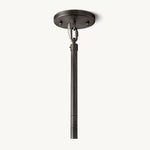 Cielo Lustred Glass Three-Tier Round Chandelier 48"