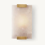 Brielle Alabaster Carved Wall Sconce