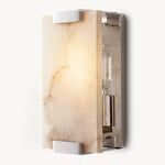 Brielle Alabaster Carved Wall Sconce