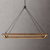 Peralta Shadow Glow Rectangular Chandelier