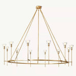Torche Sculpted Glow Round Chandelier 70"