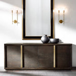 Torche Sculpted Glow Double Wall Sconce