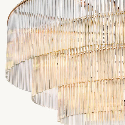 Amadeo Prismatic Array Round Chandelier 40"