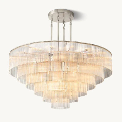 Amadeo Prismatic Array Round Chandelier 60"