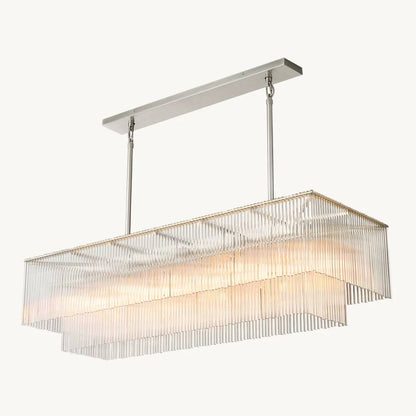 Amadeo Prismatic Array Rectangular Chandelier 54"